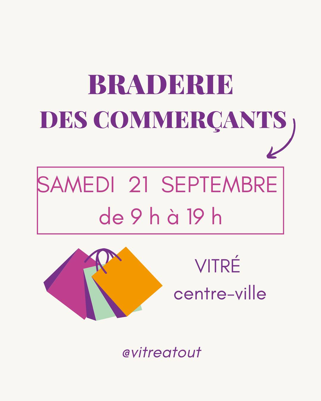 Braderie des commerçants | Vitré