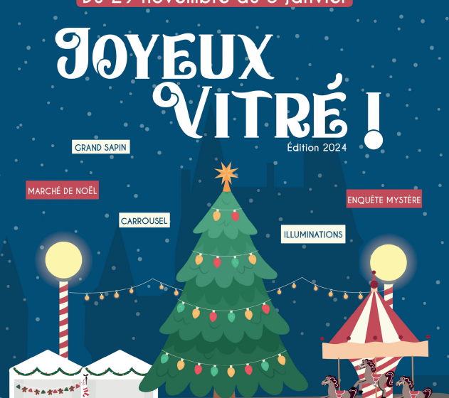 Animations de Noël dans le centre de Vitré Du 14 au 22 déc 2024